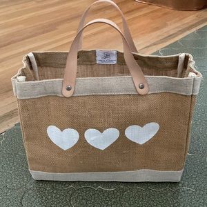 Burlap Material Hand Bag